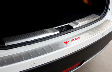 Китай Suzuki S-cross 2014 Просвещенные дверные проемы, Серебряная пластина Защитник дверных проемов автомобилей поставщик