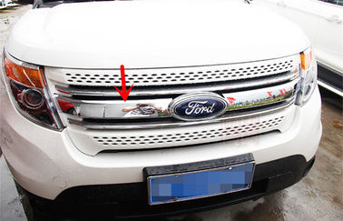 Китай Внешнее оформление кузова автомобиля Части передняя решетка отделка полоса для Ford Explorer 2011 поставщик