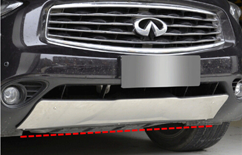 Stainless steel Car Bumper Protector , Front Guard Plate for INFINITI FX35 / QX70 2009 - 2014
