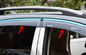 Забрала 2012, дефлекторы окна автомобиля HONDA CR-V ветра нашивки уравновешивания нержавеющей стали поставщик