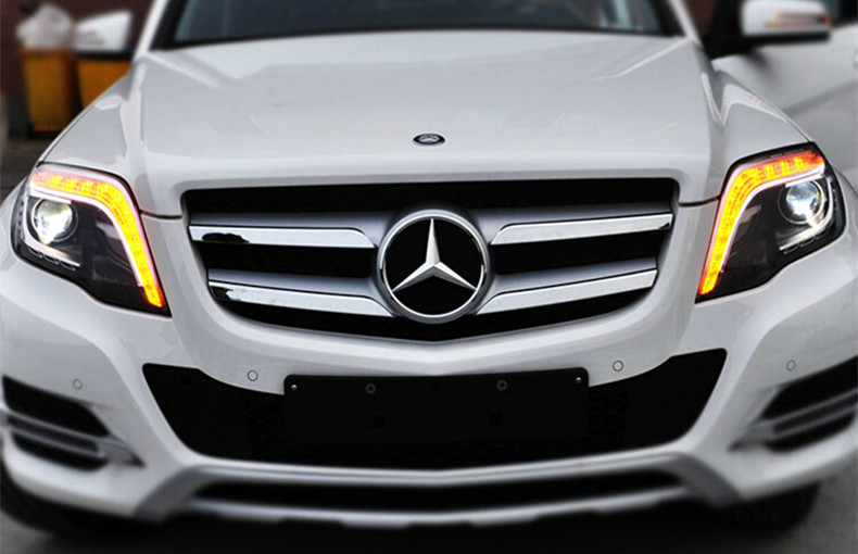 Автомобильная фара для фар GLK 2013-2015 GLK 250 300, светодиодная фара, передня