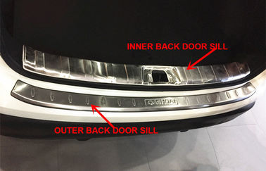 Китай Нержавеющая сталь задняя дверная стойка для Nissan Qashqai 2014 2015 2016 Scuff Plate поставщик