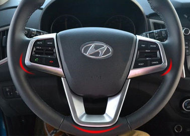 Китай Части для внутреннего отделения автомобилей, хромированная гарнитура руля для Hyundai IX25 2014 поставщик