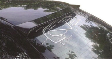 Китай Задний кровельный спойлер для Toyota Corolla 2006 - 2011 Процесс формования пластмассовых ABS поставщик
