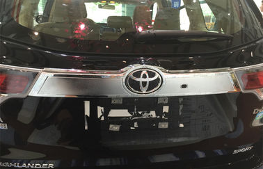 Китай Chrome Auto Body Trim Parts For Toyota Highlander Kluger 2014 2015 Задняя отделка поставщик