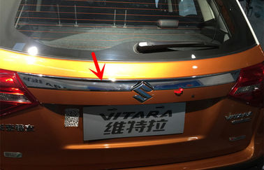 Хорошая цена. Задние двери Формирование авто кузова отделки Части для Suzuki Vitara 2015 2016 Задние двери Хромированный гарнитура онлайн