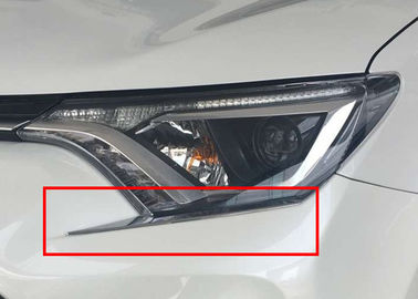 Хорошая цена. TOYOTA Новые авто аксессуары для Rav4 2016 Хромированный головный светильник Гарнитура онлайн