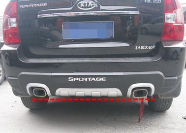 Хорошая цена. Защита автобампера для KIA Sportage 2007, пластиковая задняя защита ABS онлайн