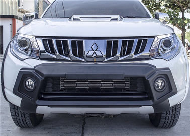 Хорошая цена. Передняя охрана для Mitsubishi All New Triton L200 2015 2018 Пластмассовая формовка ABS онлайн