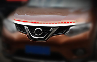 Хорошая цена. NISSAN X-TRAIL 2014 Авто кузов отделка частей ABS Хромированный капот отделка полоса онлайн