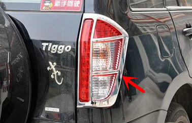 Хорошая цена. Заказные крышки фары для автомобилей, Chery Tiggo 2012 Tail Lamp Chrome Rim Distributor онлайн