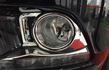 Хорошая цена. ABS Custom Chrome Front Fog Lamp Bezel для TOYOTA Highlander 2014 года выпуска онлайн
