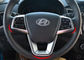Части для внутреннего отделения автомобилей, хромированная гарнитура руля для Hyundai IX25 2014 поставщик