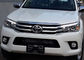Toyota New Hilux Revo 2015 2016 OE запасные части Передняя решетка Хромированная и черная поставщик