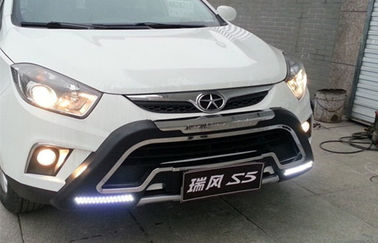 Хорошая цена. JAC 2013 S5 Защита переднего бампера автомобиля с светодиодным дневным освещением онлайн