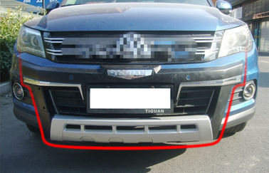 Хорошая цена. Задняя и передняя защитные бамперы для Volkswagen Tiguan 2010 2011 2012 онлайн