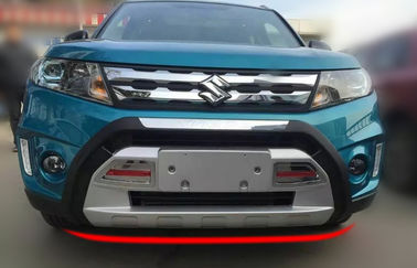 Хорошая цена. Suzuki New Vitara 2015 2016 Автомобильный бампер передний и задний черный и серебряный онлайн