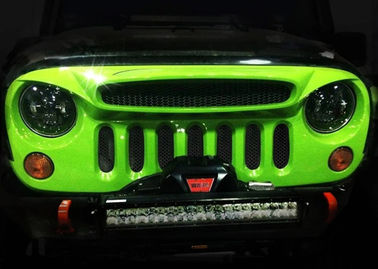 Хорошая цена. Передняя решетка Ghost Style Auto для Jeep Wrangler&Wrangler Unlimited JK 2007-2017 годов онлайн