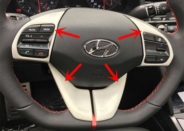 Хорошая цена. Хромированное рулевое колесо для Hyundai Elantra 2016 Avante онлайн