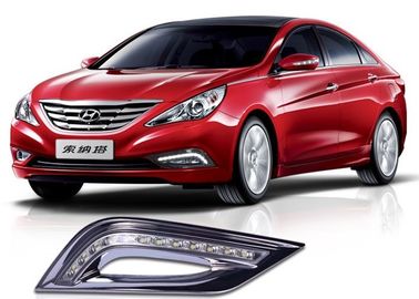 Хорошая цена. Hyundai New Sonata8 2010 2011 2012 светодиодные дневные светофоры Фрема лампы тумана онлайн