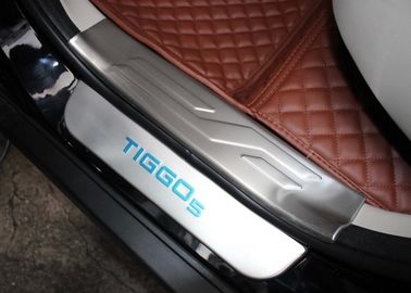 Хорошая цена. Автоаксессуары освещенные пороги дверей CHERY Tiggo5 боковые пороги дверей Scuff Plate Trade онлайн