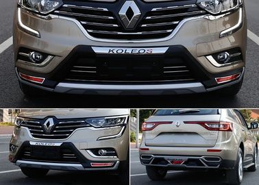 Хорошая цена. Renault New Koleos 2017 безопасные декоративные детали передний защитный бампер и задняя защитная стойка онлайн