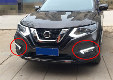 Хорошая цена. Nissan 2017 X-Trail Rogue Дневной светофор, светодиодный передний лампа тумана онлайн