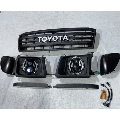 Хорошая цена. 5311190A06 Toyota Land Cruise FJ62 Передняя решетка 1,5 кг Черная / Белая / Хромная решетка онлайн