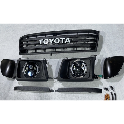Хорошая цена. 5311160070 Toyota Land 80 Передняя решетка крышка Авторешетка для декорации и защиты Черный/Белый/Хромированный онлайн
