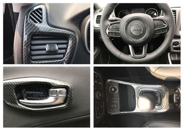 Хорошая цена. Jeep Compass 2017 Углеродные волокна стиль Air Outlet Формирование, рулевое колесо Гарнитура и т.д. онлайн