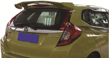 Хорошая цена. Спортивный стиль Заднее крыло кровельный спойлер для HONDA FIT 2014 Пластмассовая формовка ABS онлайн
