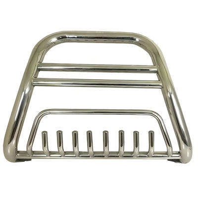 Хорошая цена. Land Cruiser LC200 2008+ Black/Chrome Brush Guard The Essential Steel Addition for Your Vehicle's Performance and Style онлайн