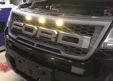 Хорошая цена. Ford New Explorer 2016 2017 Автозапчасти Модифицированная передняя решетка Черный Хром онлайн