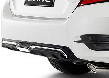 Хорошая цена. Замена авто кузова комплектующих Honda New Civic 2016 2018 Задний бампер диффузер Углеродные волокна онлайн