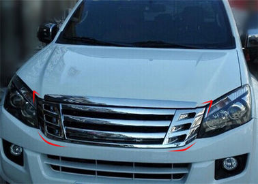 Хорошая цена. ISUZU D-MAX 2012 2013 2014 2015 Модифицированная передняя решетка, черная и хромная онлайн