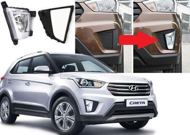Хорошая цена. Hyundai IX25 Creta 2014 2015 2016 OEM Передние туманные лампы Бамперный свет с финишером онлайн