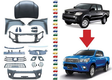 Хорошая цена. Лицевая подтяжка для Toyota Hilux Vigo 2009 и 2012, обновление комплектаций для бодибилдинга на Hilux Revo 2016 онлайн