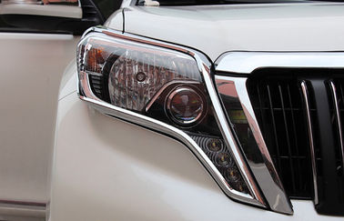 Хорошая цена. ABS Пластиковые крамовые рамки фар для Toyota Prado FJ150 2014 года онлайн