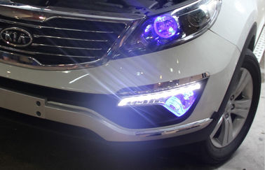 Хорошая цена. KIA SPORTAGE 2010 2011 2012 Гибкие светодиодные дневные светофоры водонепроницаемые онлайн