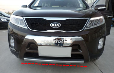Хорошая цена. Чёрный защитный бампер для автомобиля для KIA SORENTO 2013, ABS передняя охрана и задняя охрана онлайн
