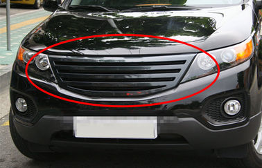 Хорошая цена. Автомобильная передняя решетка ABS для KIA SORENTO 2009, модифицированные автомобильные аксессуары онлайн