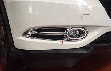 Хорошая цена. ABS Custom Front Chrome Fog Lamp Bezel для HONDA HR-V VEZEL 2014 года онлайн